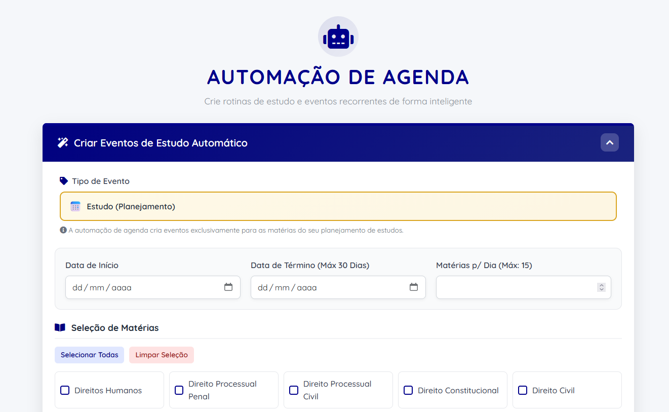 Agenda Automática